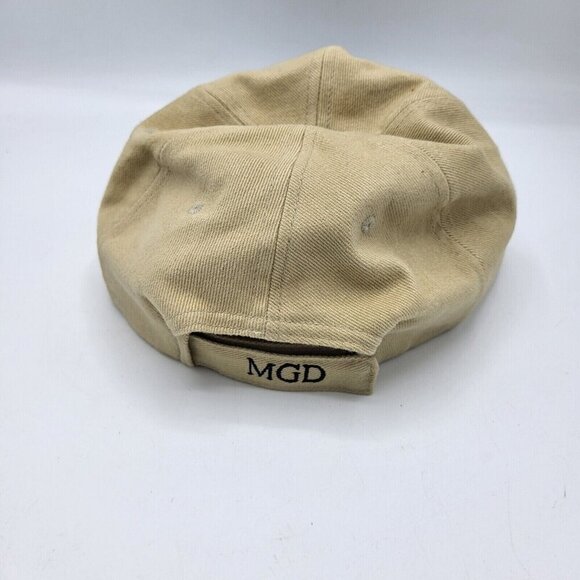MILLER GENUINE DRAFT HAT BROWN/ Black STAR PROMOTIONS 90's - Picture 3 of 6